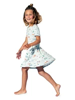 Baby Girl's, Little Girl's & Girl's Graphic Short-Sleeve Dress