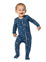 Baby Girl's & Little Ninja Print Convertible Footie