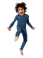 Little Boy's Ninja Print Pajamas