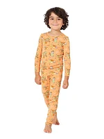 Little Kid's & Kid's Pumpkin Pajamas Set