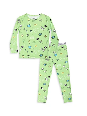 Baby's, Little Kid's & Soccer Pajama Set