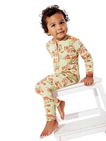 Baby Girl's & Little Girl's Apple Orchard Graphic Coverall