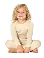 Little Kid's & Oat Long-Sleeve Shirt Pants Pajama Set