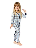 Baby's & Little Kid's Holiday Plaid Convertible Footie