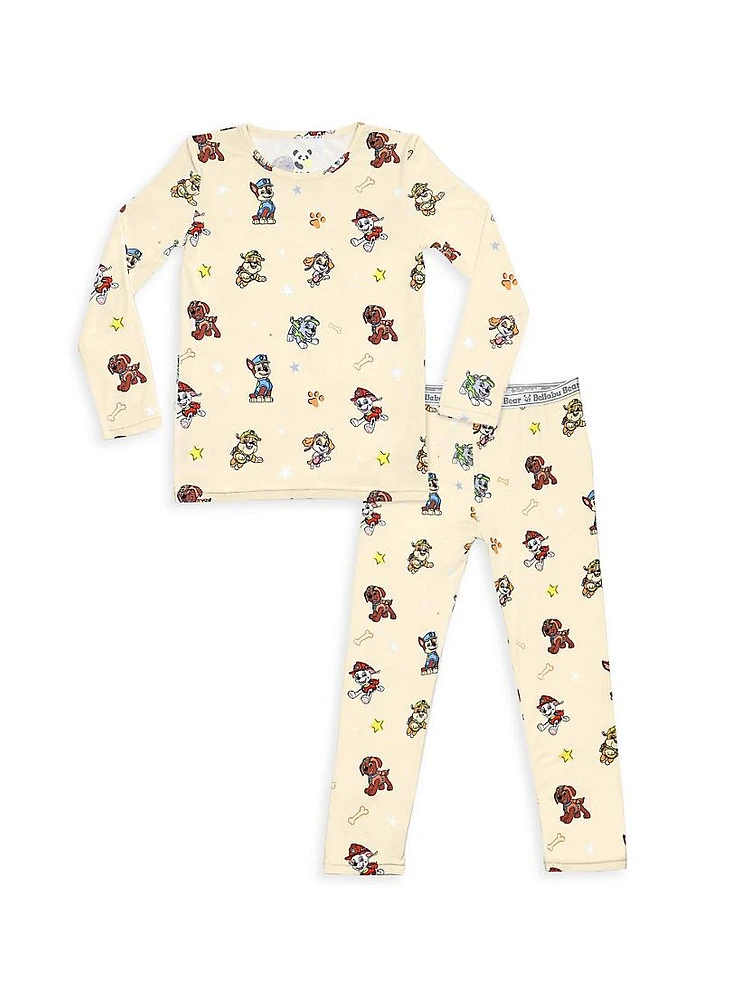 Little Kid's & Paw Patrol Long-Sleeve Shirt Pants Pajama Set