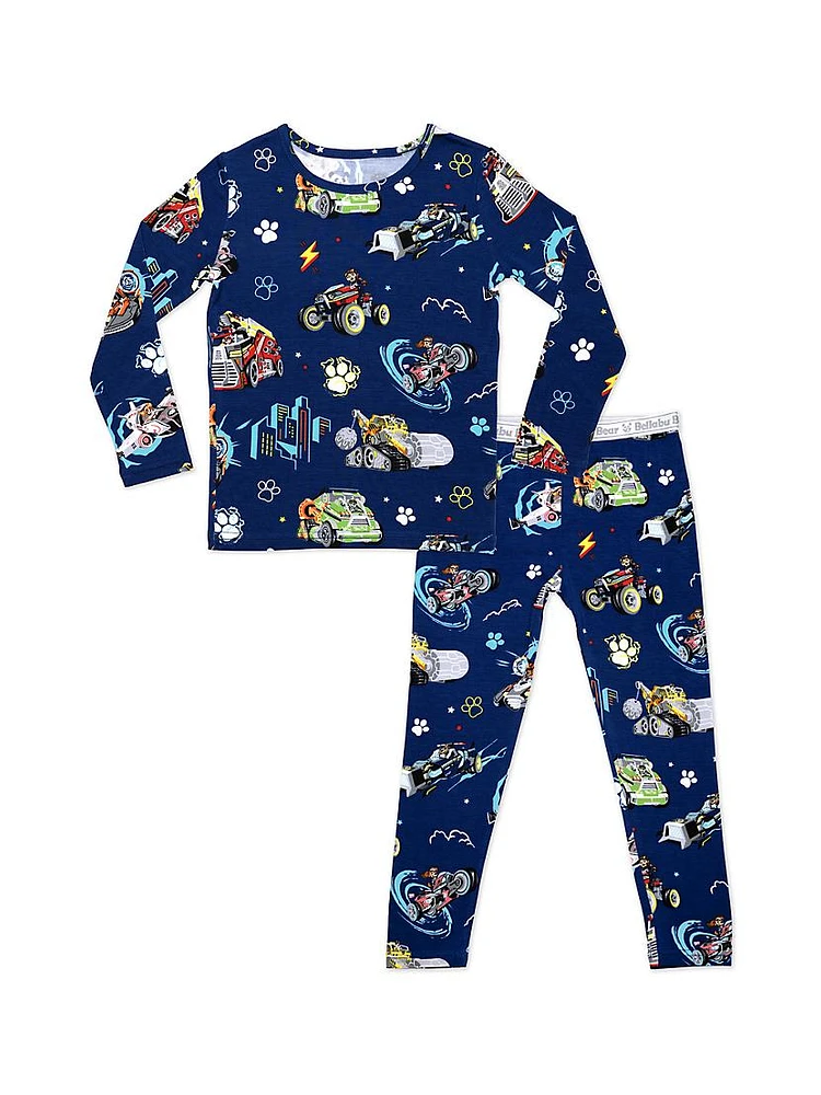 Baby's & Little Kid's Paw Patrol Mighty Vehicles Pajama Set