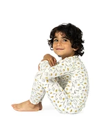 Little Kid's & Cookies Milk Long-Sleeve T-Shirt Pants Pajama Set