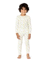 Little Kid's & Cookies Milk Long-Sleeve T-Shirt Pants Pajama Set