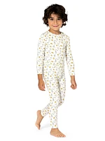 Little Kid's & Cookies Milk Long-Sleeve T-Shirt Pants Pajama Set