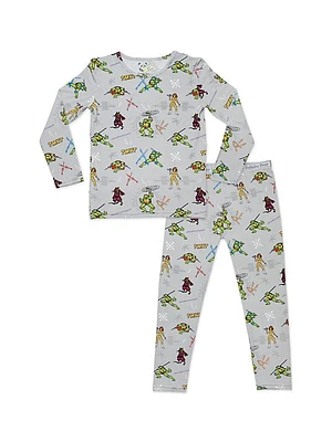 Baby's, Little Kid's & Kid's Teenage Mutant Ninja Turtles Pajama Set