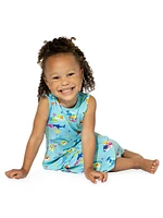 Baby Girl's, Little Girl's & Shark Print Sleeveless Dress