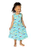 Baby Girl's, Little Girl's & Shark Print Sleeveless Dress