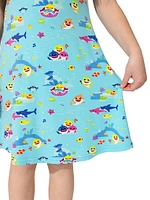 Baby Girl's, Little Girl's & Shark Print Sleeveless Dress