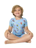 Baby Boy's, Little Boy's & SpongeBob SquarePants T-Shirt Shorts Pajama Set