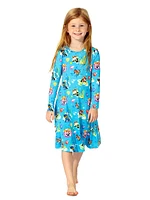 Baby Girl's & Little PAW Patrol Mighty Movie Long-Sleeve Dress