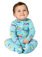 Baby's Baby Shark Convertible Footie