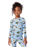 Little Kid's & Kid's Teenage Mutant Ninja Turtles: Mutant Mayhem Movie Pajamas Set