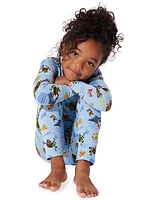 Little Kid's & Kid's Teenage Mutant Ninja Turtles: Mutant Mayhem Movie Pajamas Set