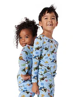 Little Kid's & Kid's Teenage Mutant Ninja Turtles: Mutant Mayhem Movie Pajamas Set