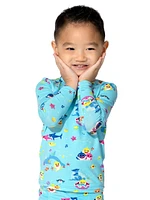 Baby Boy's, Little Boy's & Shark Long-Sleeve Pajamas