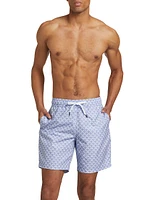 COLLECTION Geometric Fan Swim Trunks