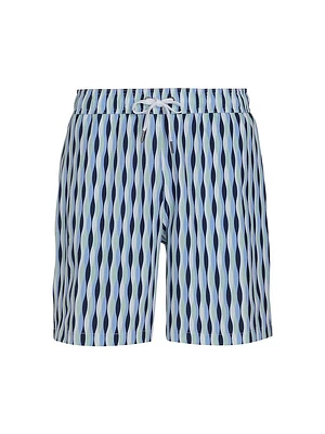 COLLECTION Braided Stripe Swim Trunks