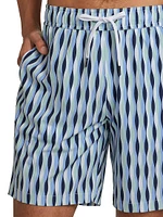 COLLECTION Braided Stripe Swim Trunks