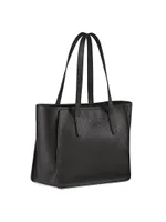 Le Foulonne Large Leather Tote Bag