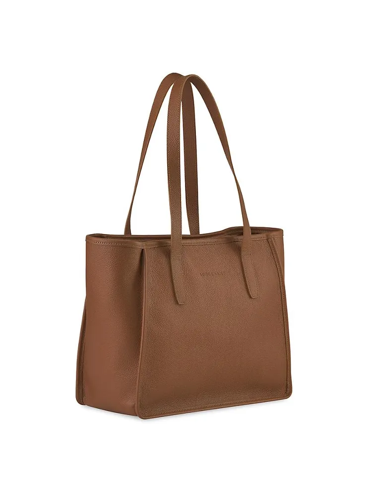 Le Foulonne Large Leather Tote Bag