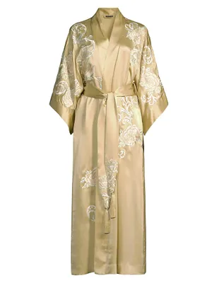 Key Essentials Silk Kimono Robe