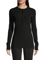 Stiletto Half-Zip Sweater