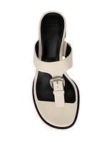 Aubrey Leather Thong Sandals