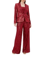 Atarashii Sequined Straight Pants