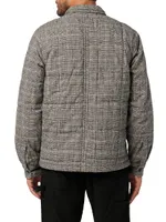 Flynn Plaid Quilted Shirt Jacket