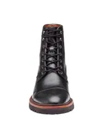 Dudley Lace-Up Leather Boots