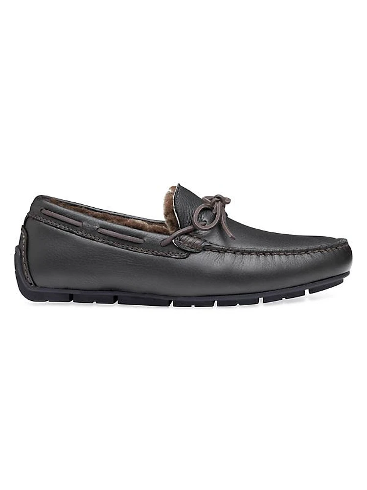 Baldwin Shearling Driving Loafers