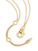 Crescent Eclipse 18K Yellow Gold & 0.20 TCW Diamond Pendant Necklace