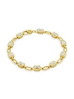 Allure 18K Yellow Gold & 513 TCW Lab-Grown Diamond Bezel Bracelet