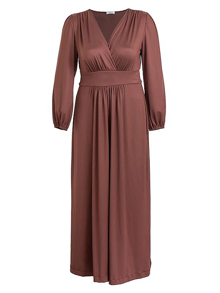 Kelsey Long-Sleeve Maxi Dress