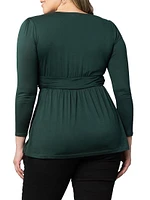 Delilah Jersey Long-Sleeve Top