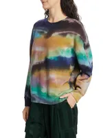Yves Oversized Dyed Cotton Sweatshirt