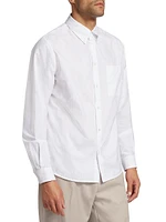 Cotton Striped Poplin Shirt