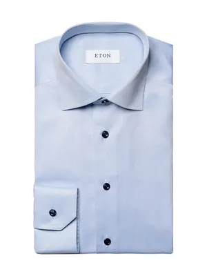 Contemporary Fit Twill Shirt