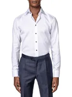 Contemporary Fit Twill Shirt