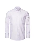 Slim Fit Check Cotton Tencel Shirt