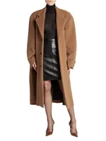 Oversized Coat In Wool