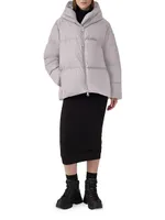 Garnet Oversized Down Puffer Jacket