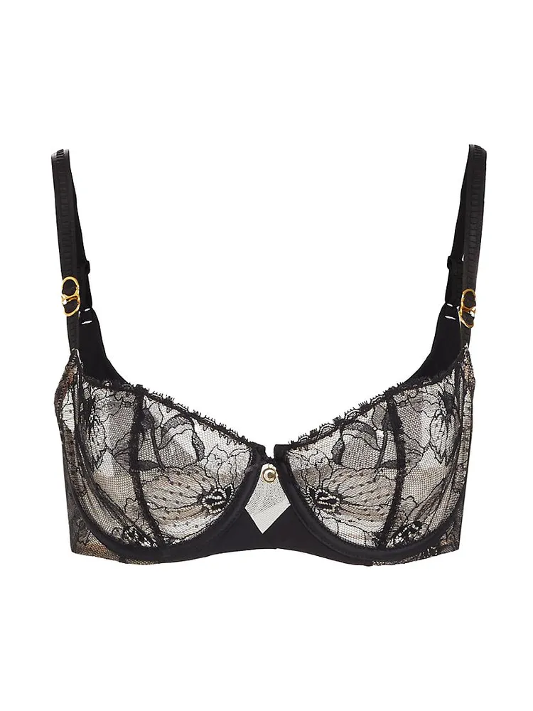 Orchids Lace Demi Bra