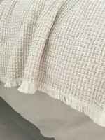 Euro Cotton Waffle Weave Bed Blanket
