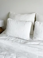 Euro Cotton Gauze Quilt & Pillow Set